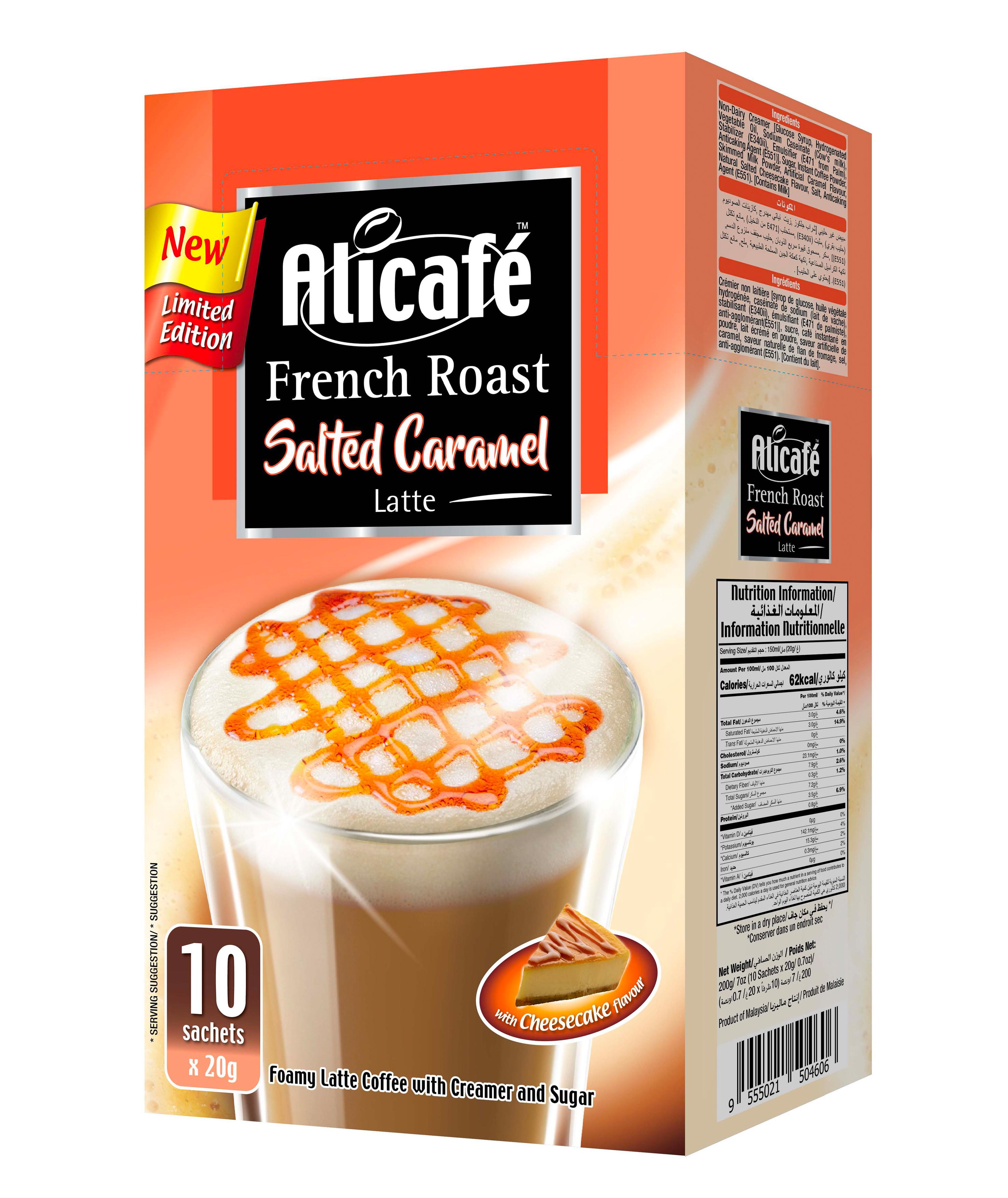 Alicafé French Roast Salted Caramel Latte