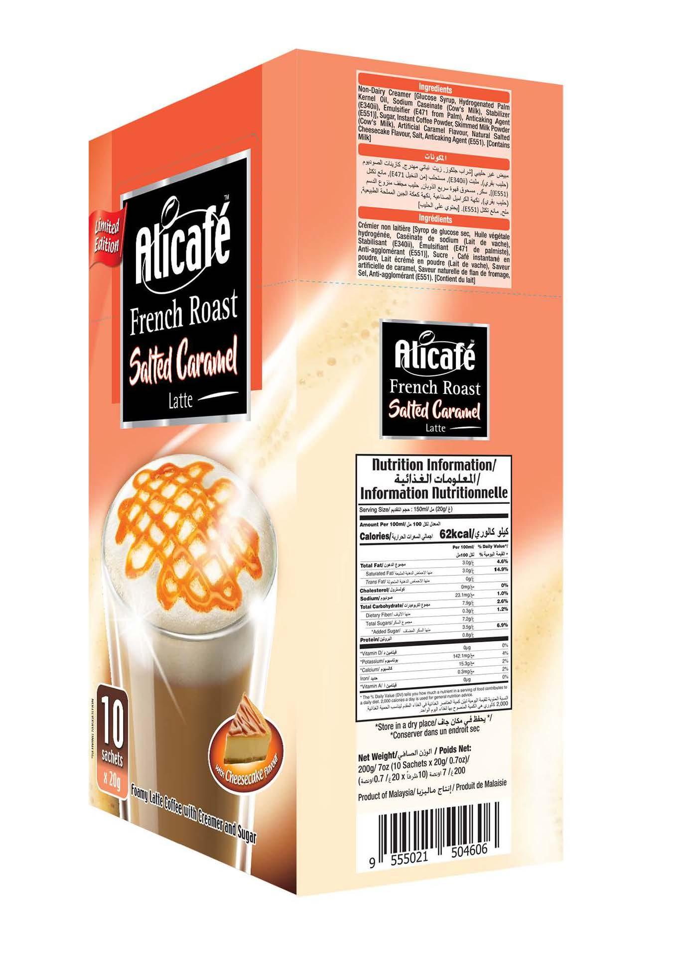 Alicafé French Roast Salted Caramel Latte